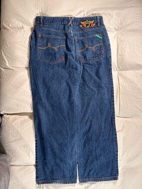 Lifted Research Group LRG Retro Y2K Winston Macintosh Baggy Denim Jeans 36x30